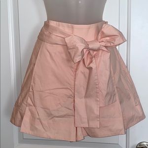 J CREW tie waist short in blush pink size 8